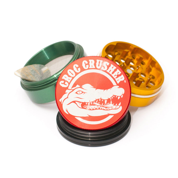 Croc Crusher 2.2 Inch 4-Piece Herb Grinder
