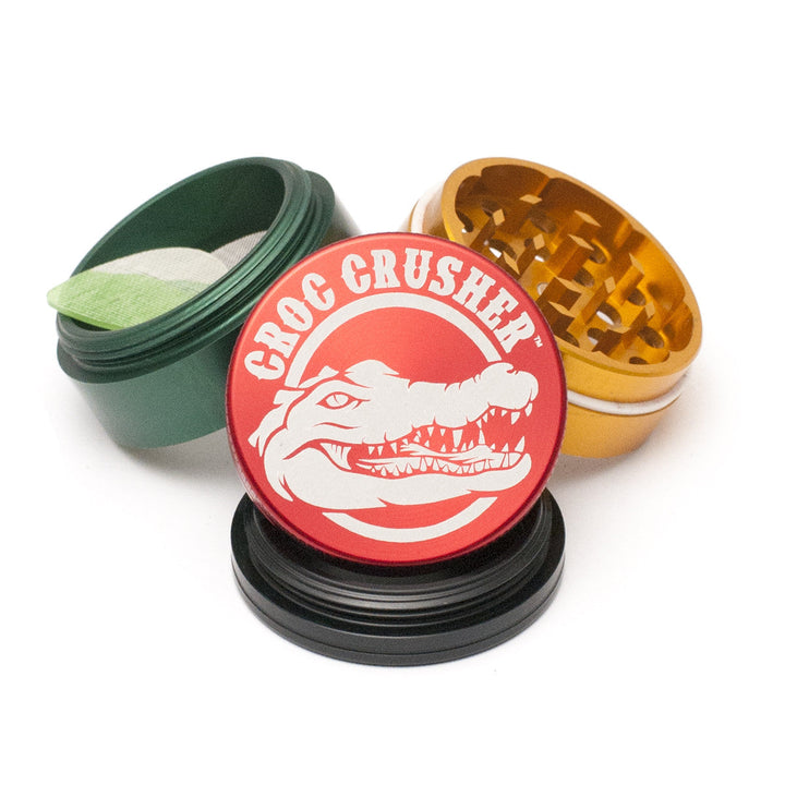 Croc Crusher 2-Inch 4-Piece Dry Herb Grinder