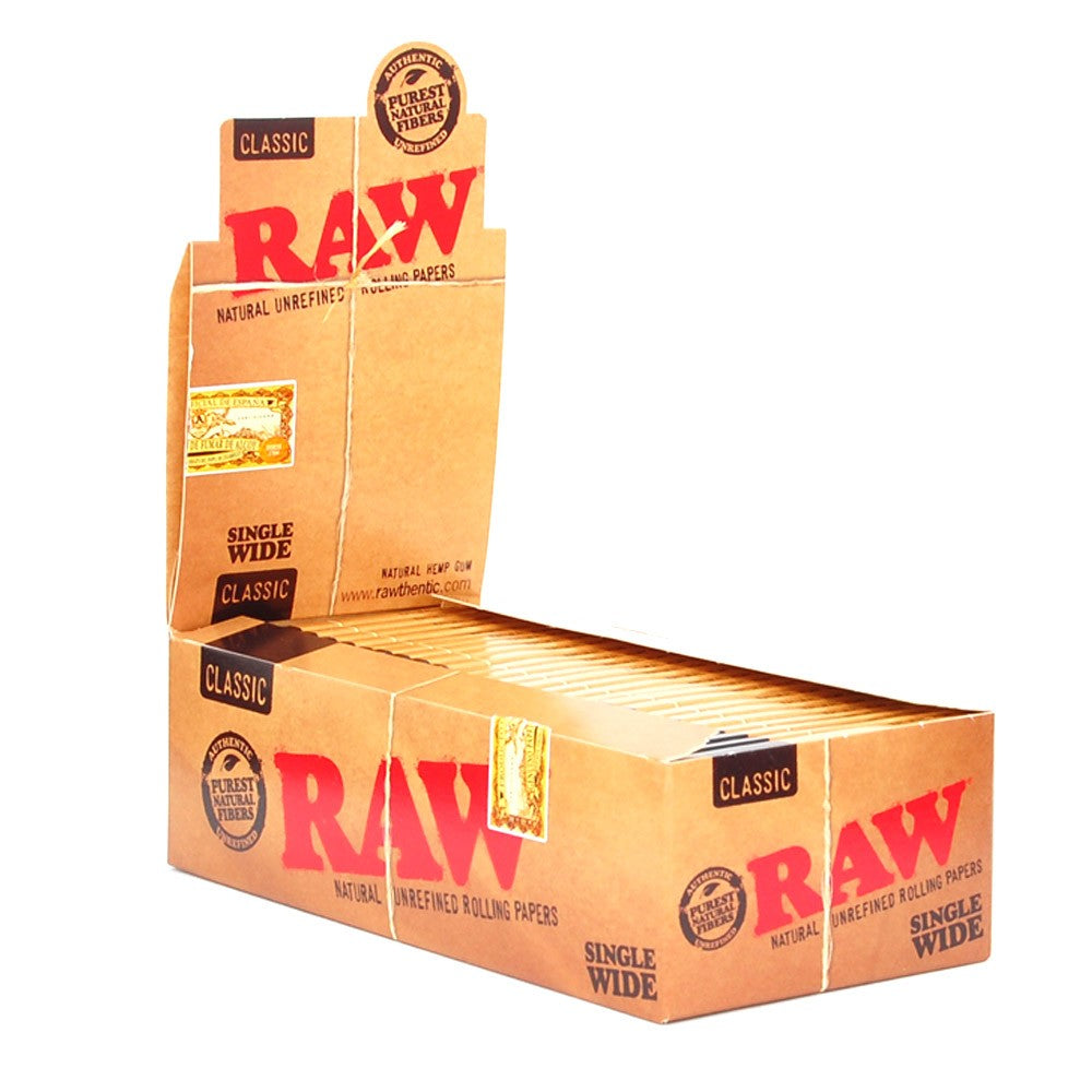 Raw Natural Single Wide Papers
