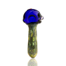 Gold Fume 5-Inch Hand Pipe with Black Frit