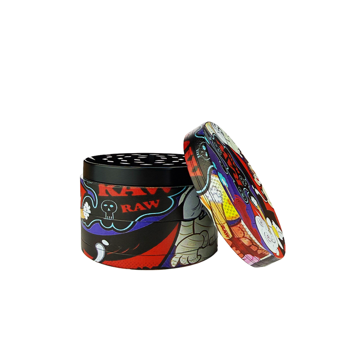 63mm 4-Part Printed Metal Herb Grinder