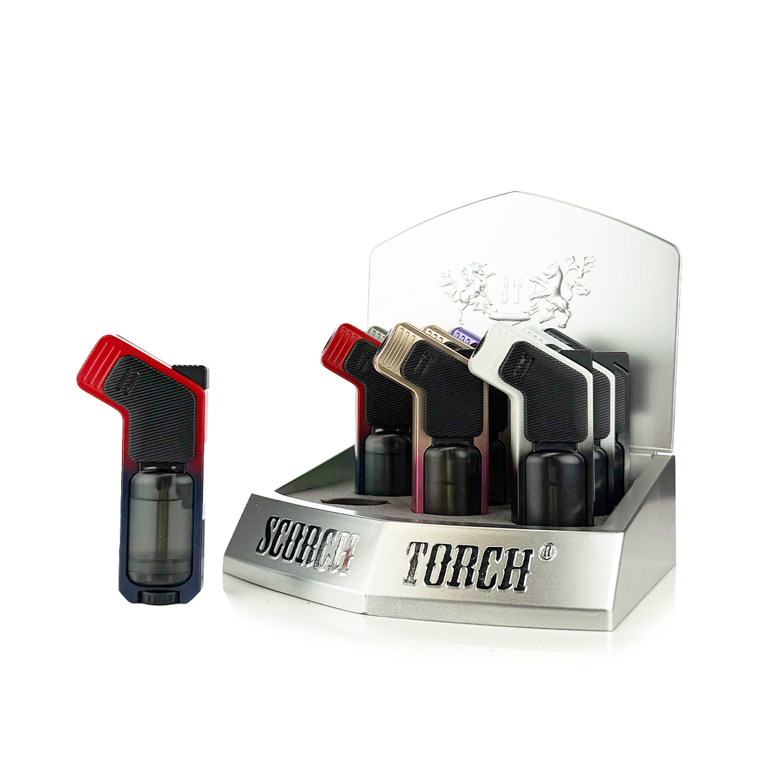 4-Inch Scorch Single Flame Torch - 9 Pack