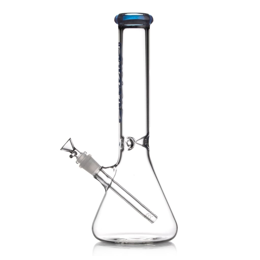 Ruckus Colored Lip Beaker Bong with Diffused Downstem