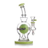 Ruckus Glass Bulb Dab Rig Compact and Durable Water Pipe