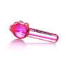 Ruckus Glass Freezable Pipe with Vibrant Neon Colors