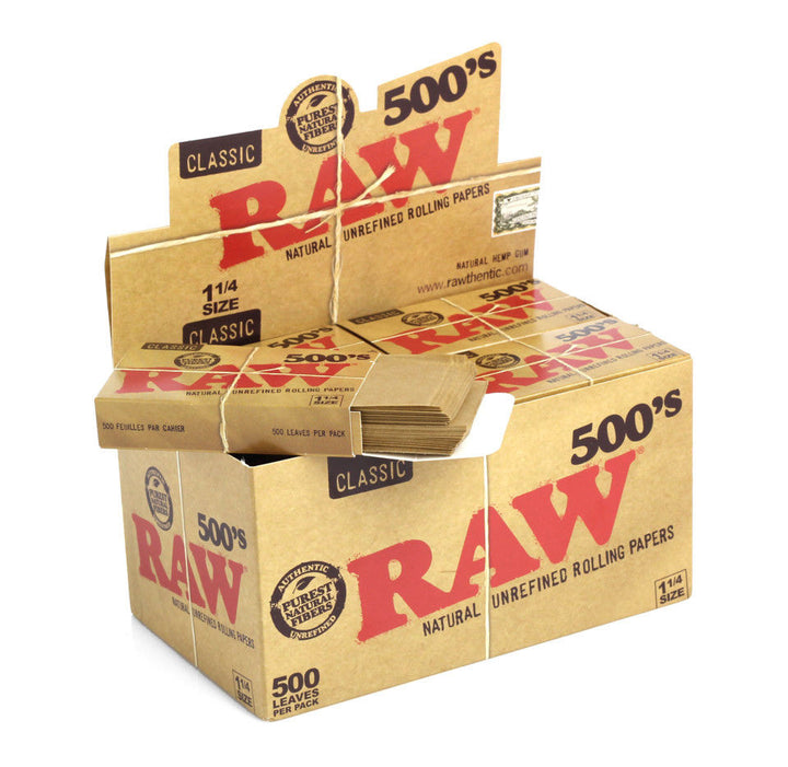 Raw Classic Natural Unbleached 500 Papers