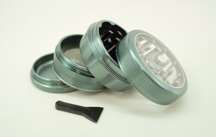Sharpstone V2.0 4-Piece Glass Top Grinder (2.2")