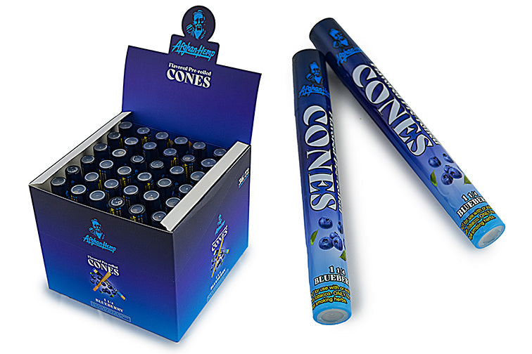 Afghan Hemp Flavored Pre-Roll Cones - 6 Pack