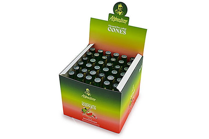 Afghan Hemp Flavored Pre-Roll Cones - 6 Pack