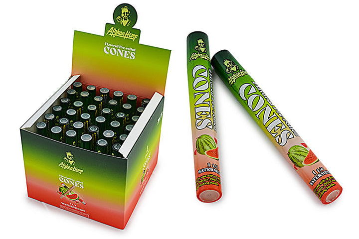 Afghan Hemp Flavored Pre-Roll Cones - 6 Pack