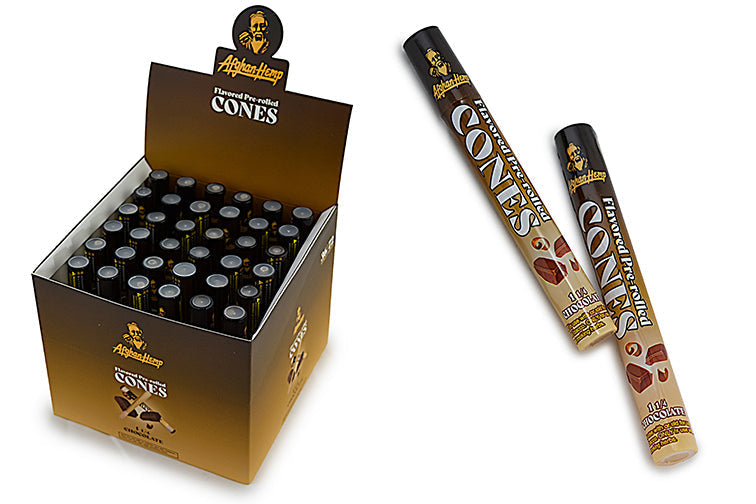 Afghan Hemp Flavored Pre-Roll Cones - 6 Pack
