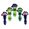 Slime Head 4.5" Double Ring Glass Hand Pipe