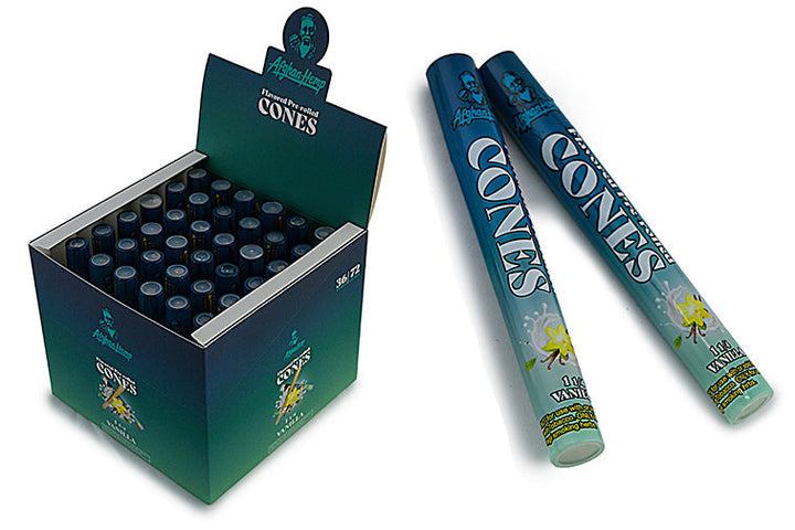 Afghan Hemp Flavored Pre-Roll Cones - 6 Pack