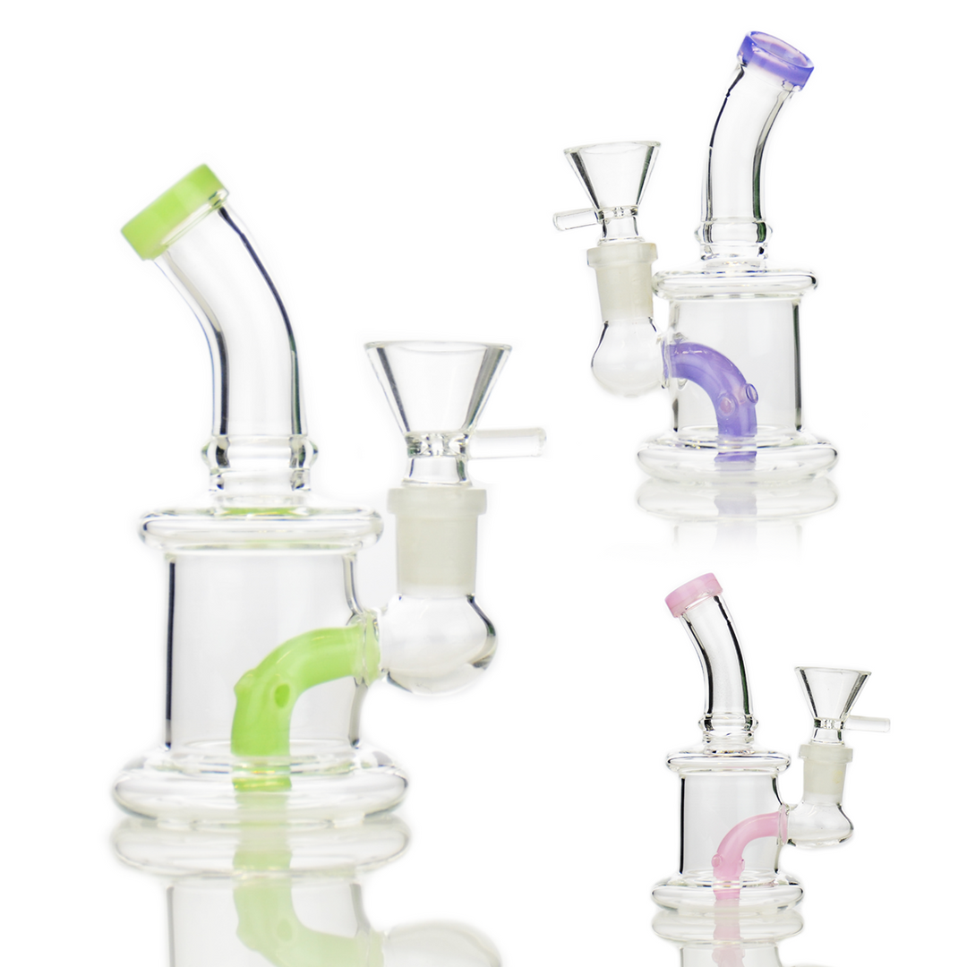 5 Inch Slime Design Water Pipe with 14mm Bowl