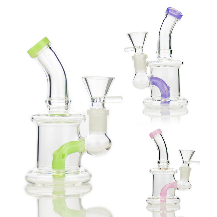 5 Inch Slime Design Water Pipe with 14mm Bowl