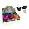 63mm Dog Themed Herb Grinder - Six Pack Display
