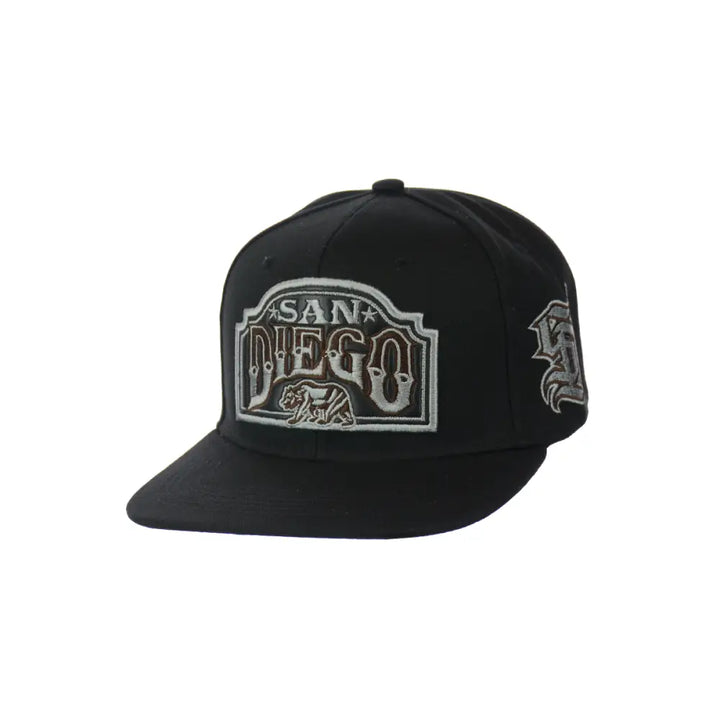 San Diego Embroidered Snapback Hat for Comfort and Style