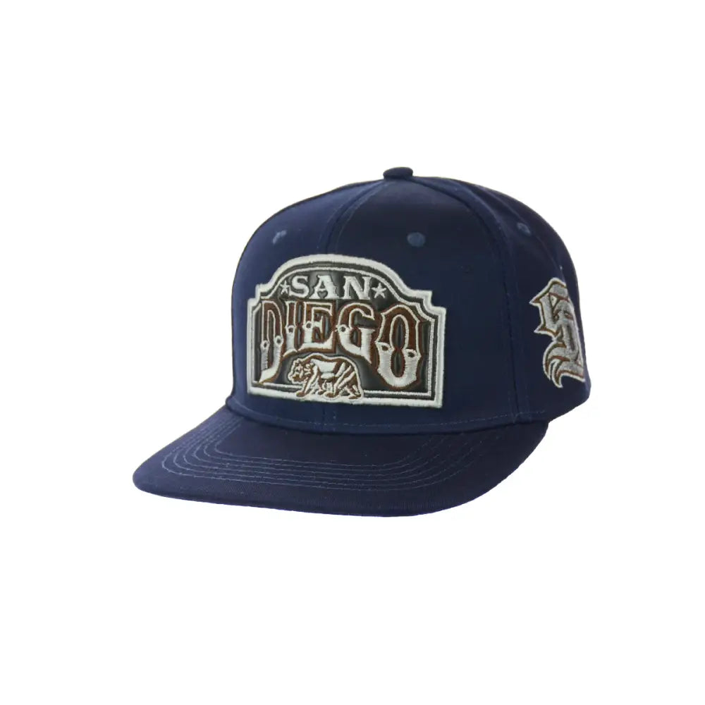 San Diego Embroidered Snapback Hat for Comfort and Style