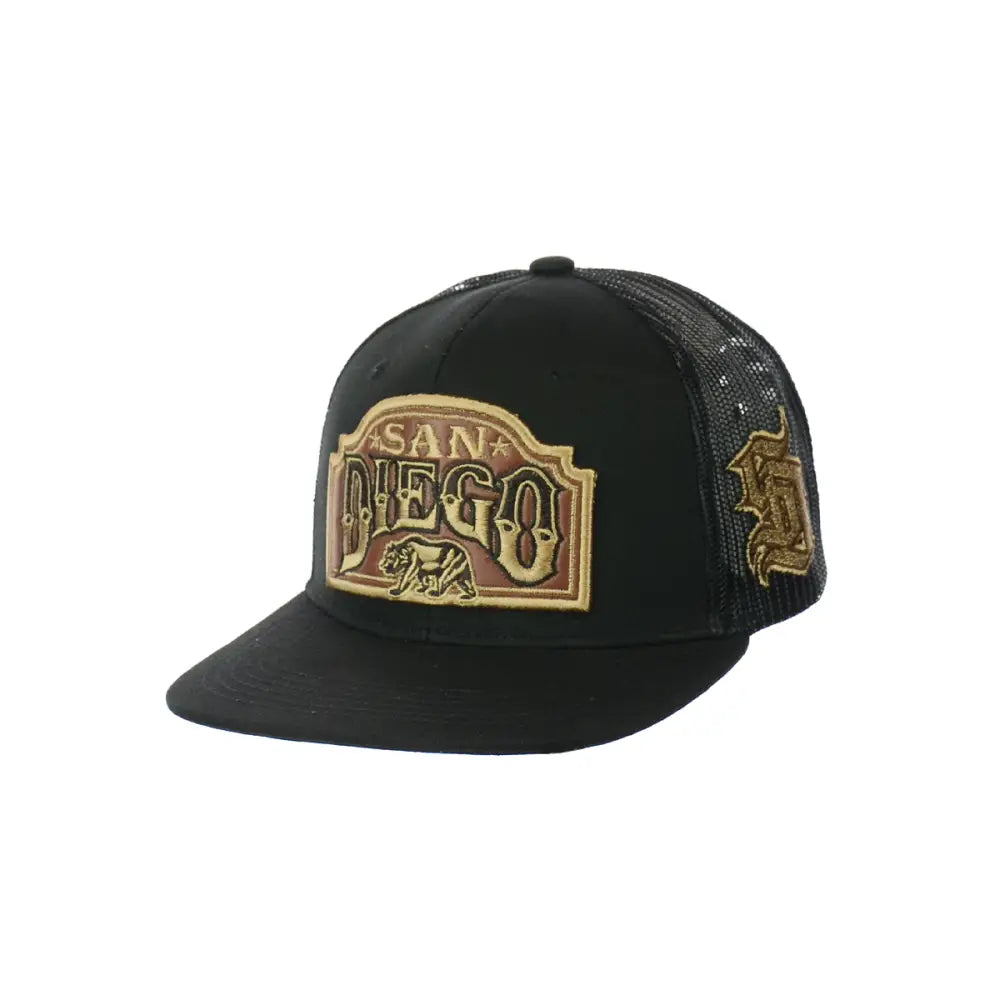 San Diego Embroidered Snapback Hat for Comfort and Style