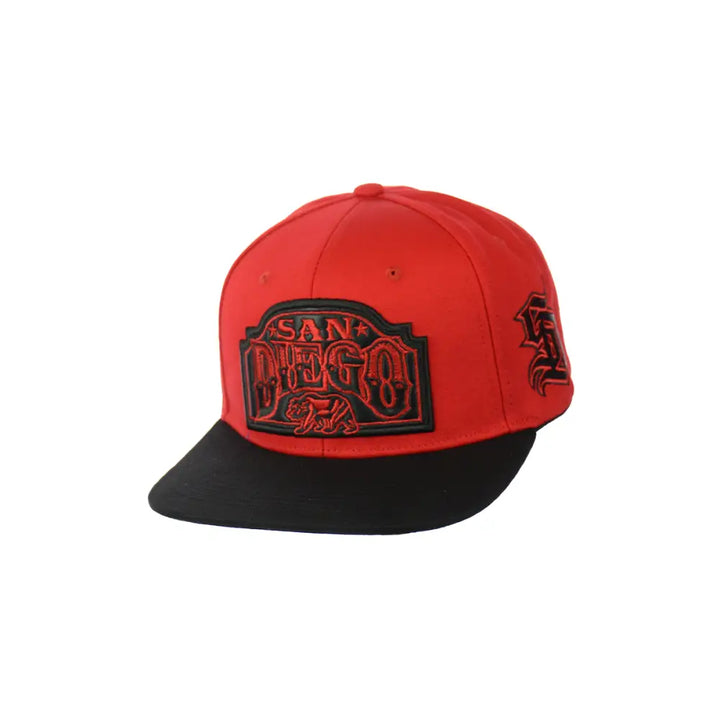 San Diego Embroidered Snapback Hat for Comfort and Style