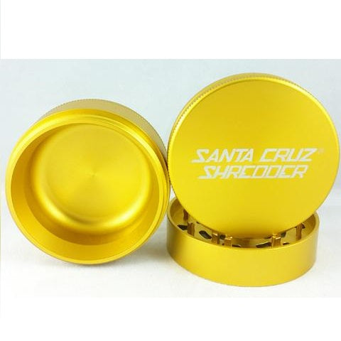 Large 3-Piece Dry Herb Grinder by Santa Cruz Shredder