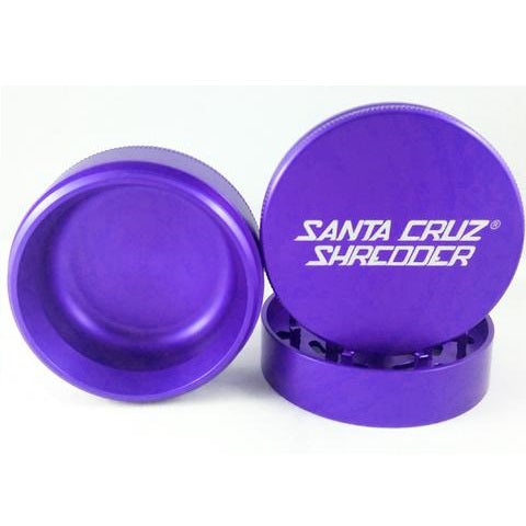 Large 3-Piece Dry Herb Grinder by Santa Cruz Shredder