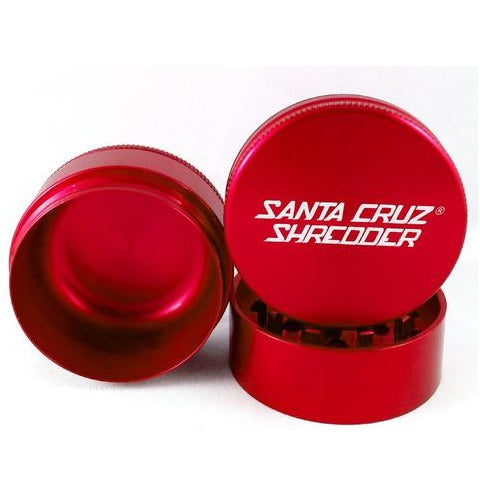 Large 3-Piece Dry Herb Grinder by Santa Cruz Shredder
