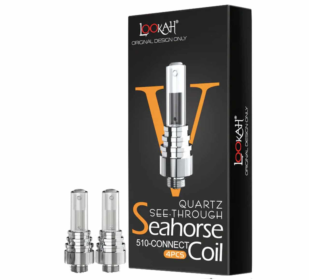 Lookah Seahorse Type V Quartz Tips 4-Pack