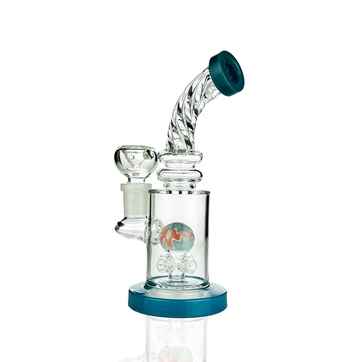 Compact 6" Sphere Water Pipe Rig with 14mm Bowl