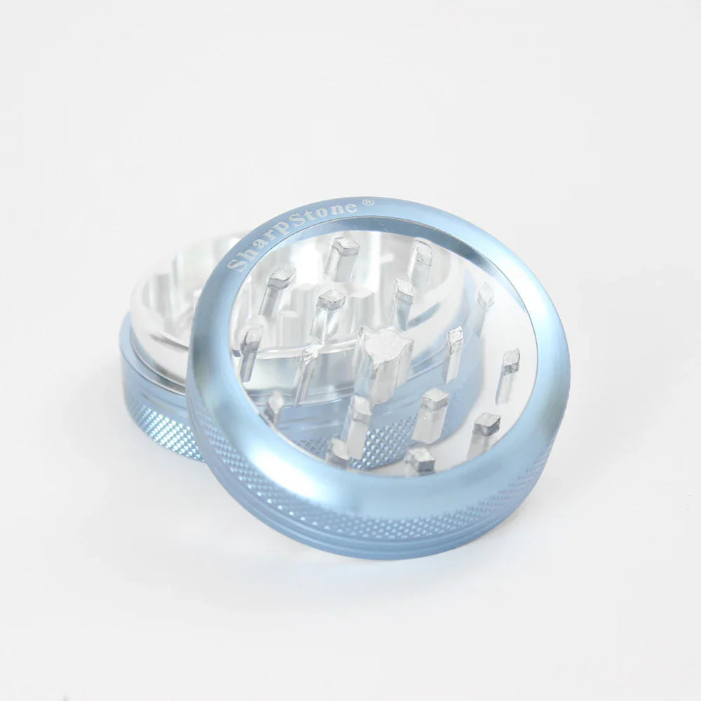 Sharpstone 2.2 Inch Glass Top Dry Herb Grinder