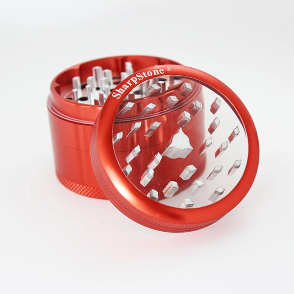 Sharpstone Clear Top 4-Piece Grinder 2.5 Inch
