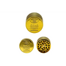 Shiny Gold Coin Grinder Premium Herb Grinder