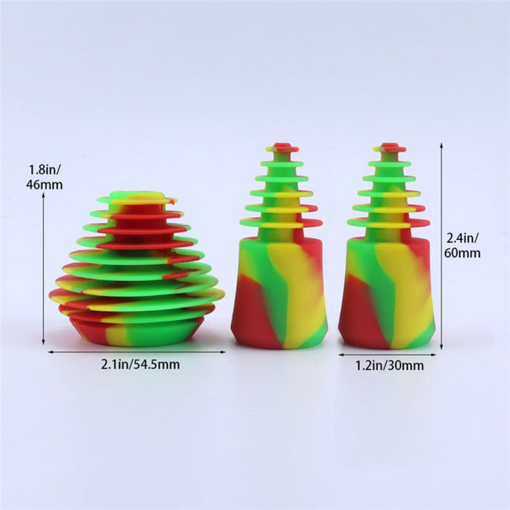 Silicone Cleaner Plugs for Glass Water Pipes Smoking Experience