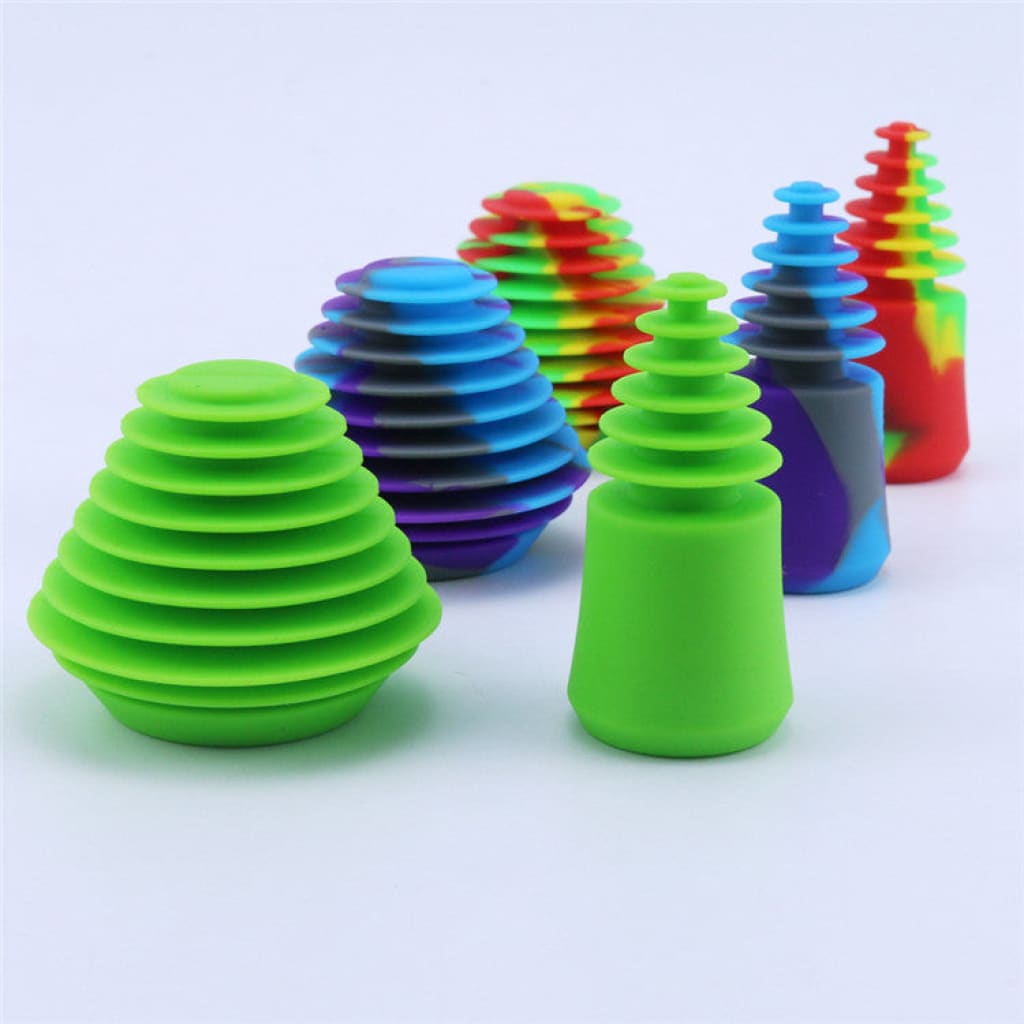 Silicone Cleaner Plugs for Glass Water Pipes Smoking Experience