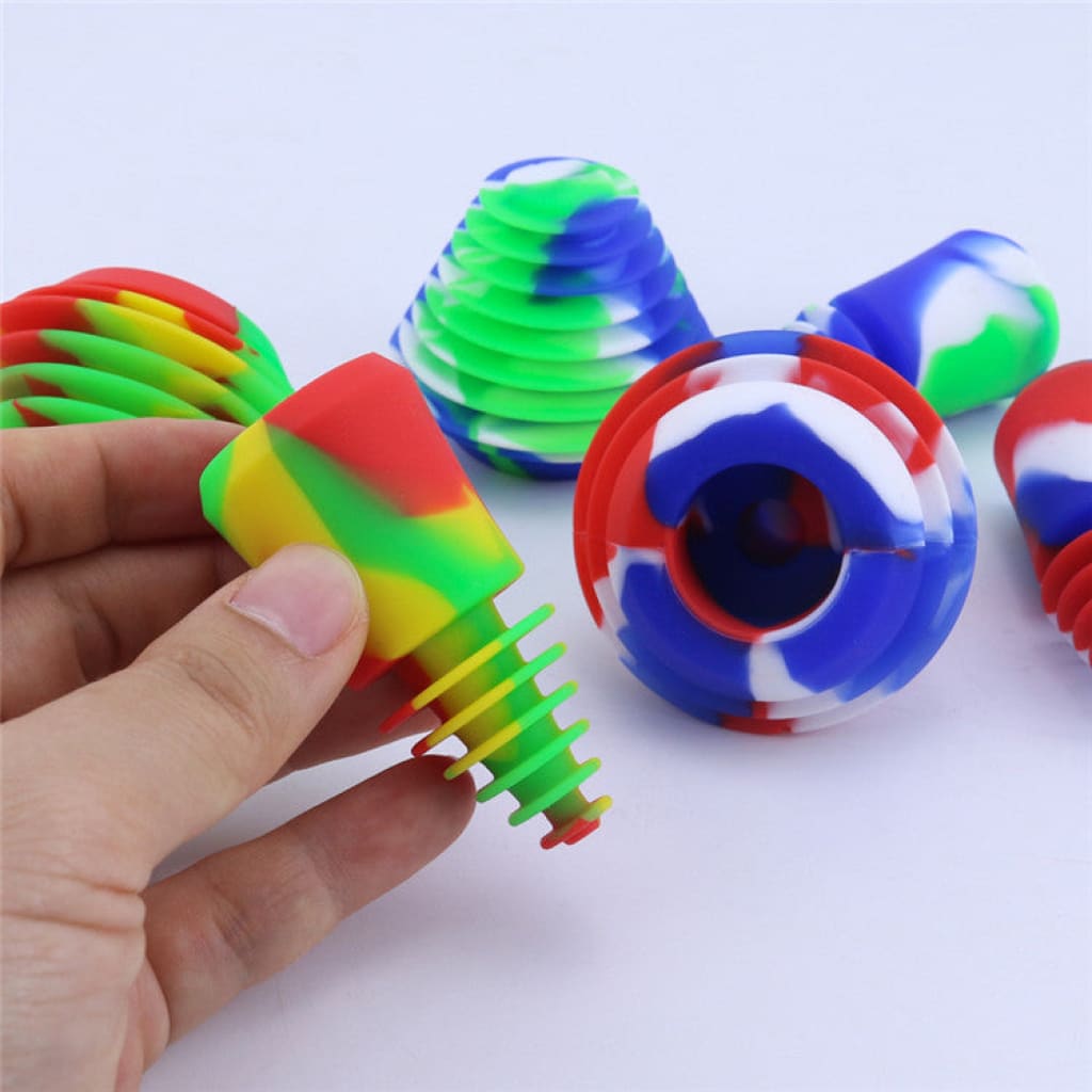 Silicone Cleaner Plugs for Glass Water Pipes Smoking Experience