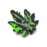 Silicone Hand Pipe Leaf Premium Glass Pipe for Smooth Sessions