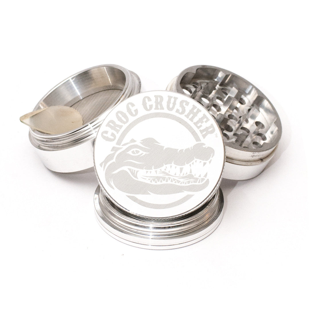 Croc Crusher 2.2 Inch 4-Piece Herb Grinder