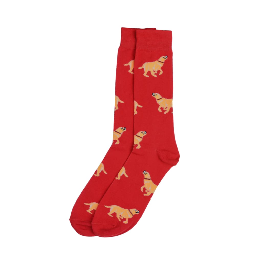 Single Pair Et Tu Socks Dog Prints Size 10-13