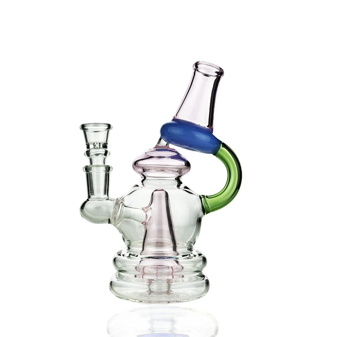 Compact 7-Inch Recycler Water Pipe