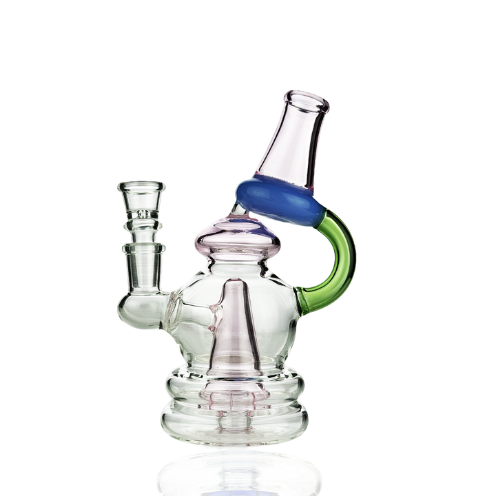 Compact 7-Inch Recycler Water Pipe