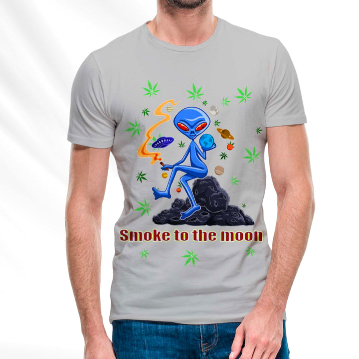 Gray Smoke Moon T-Shirt 5-Pack Bundle