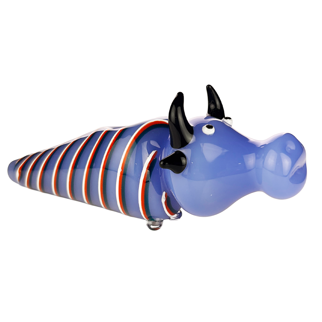 Compact Bull Design Hand Pipe for Dry Herb
