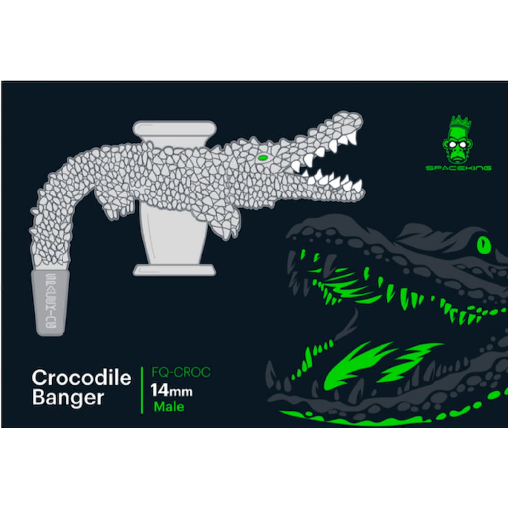 Space King Crocodile Banger - Handmade
