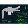 King Crocodile Glass Piece for the Ultimate Galactic Adventure