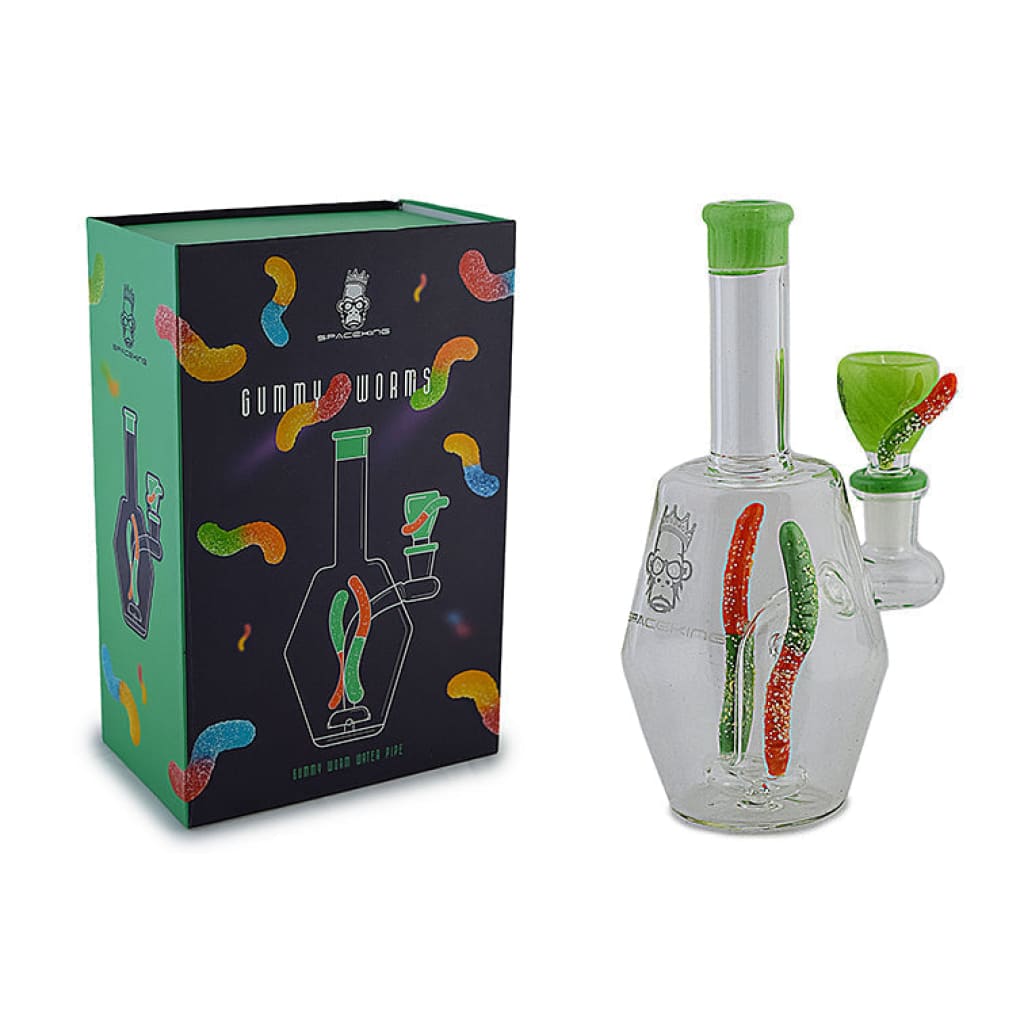 Space King Gummy Worms Water Pipe