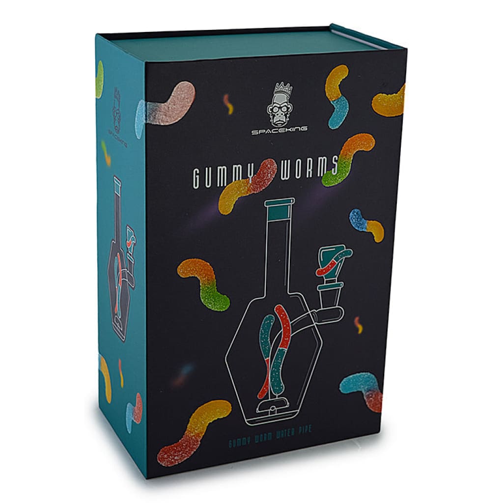 Space King Gummy Worms Water Pipe