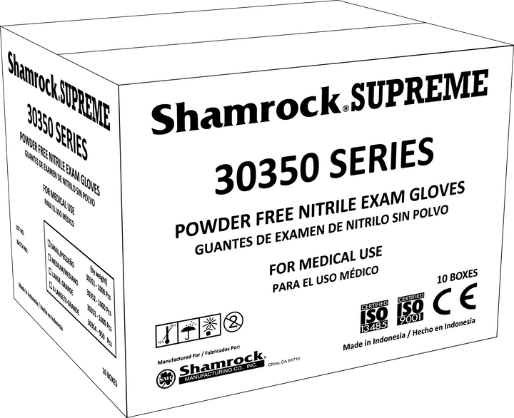 Durable Nitrile Examination Gloves - Case 10