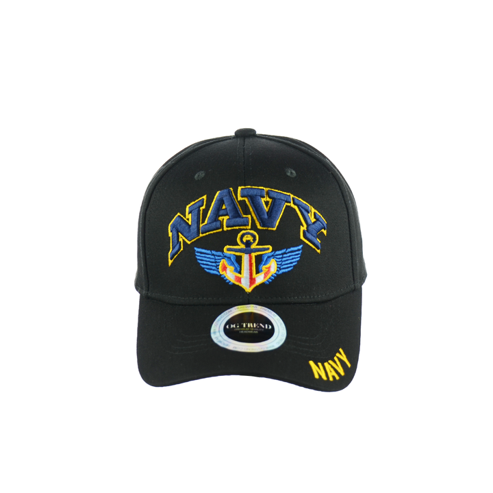 Classic Navy Adjustable Snapback Hat