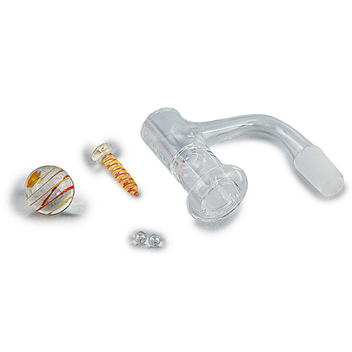 Pink Fully Fused Terp Slurper Banger Kit