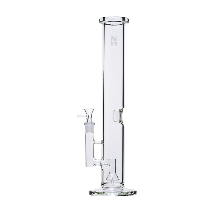 15-Inch Tube Glass Water Pipe with Ice Catcher